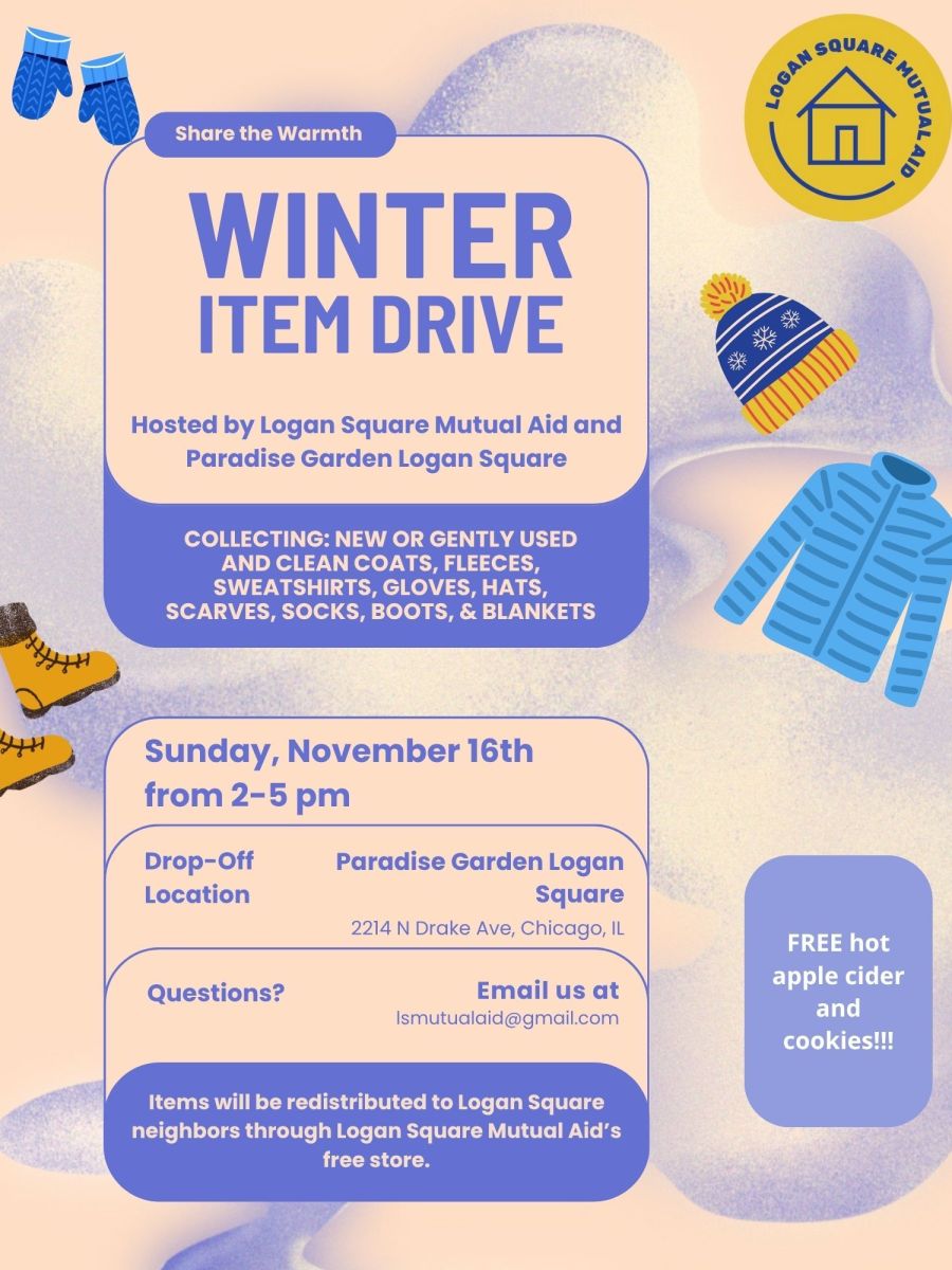 Winter Item Drive (Nov.&nbsp;16)