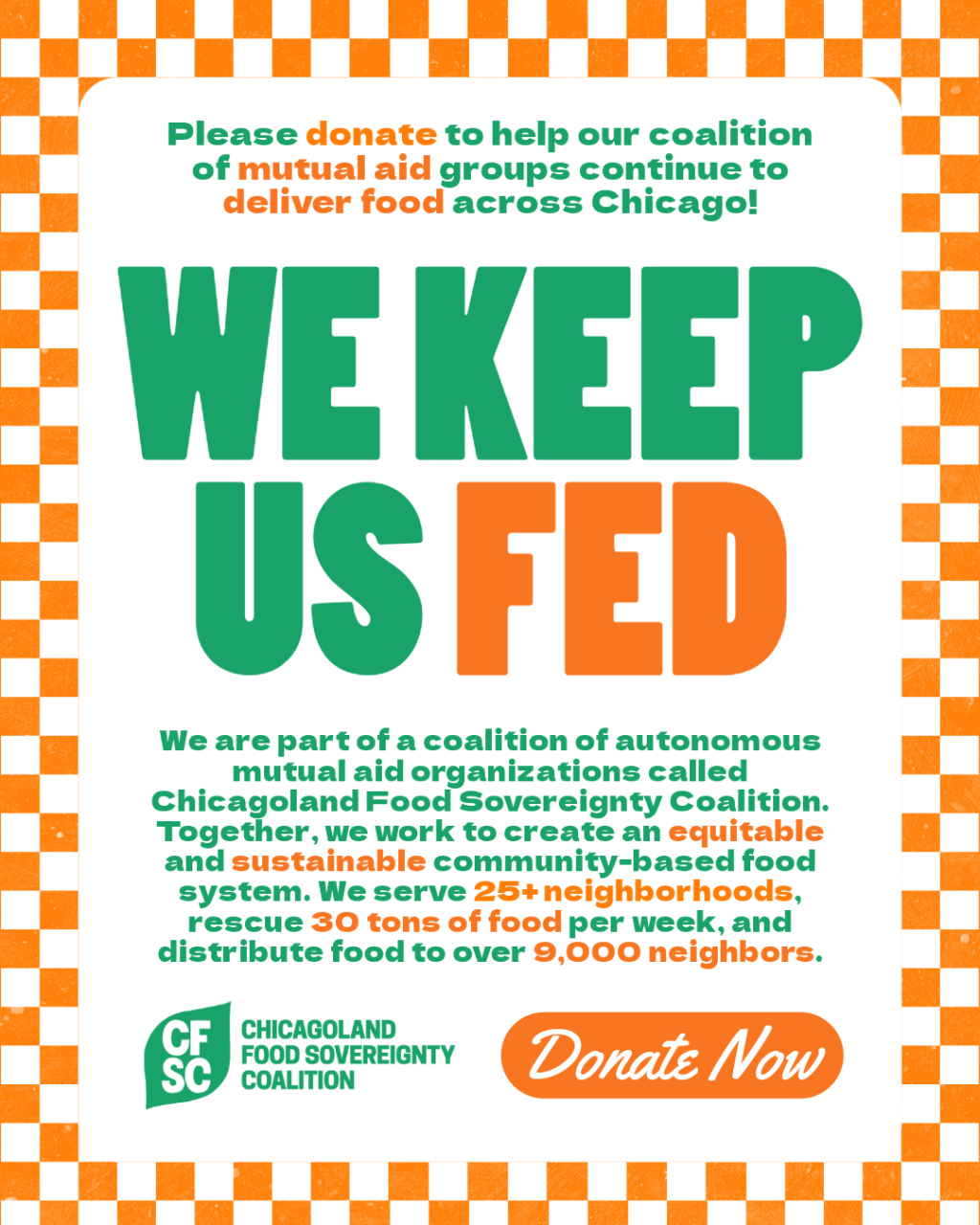 We Keep Us Fed: Donate to&nbsp;CFSC